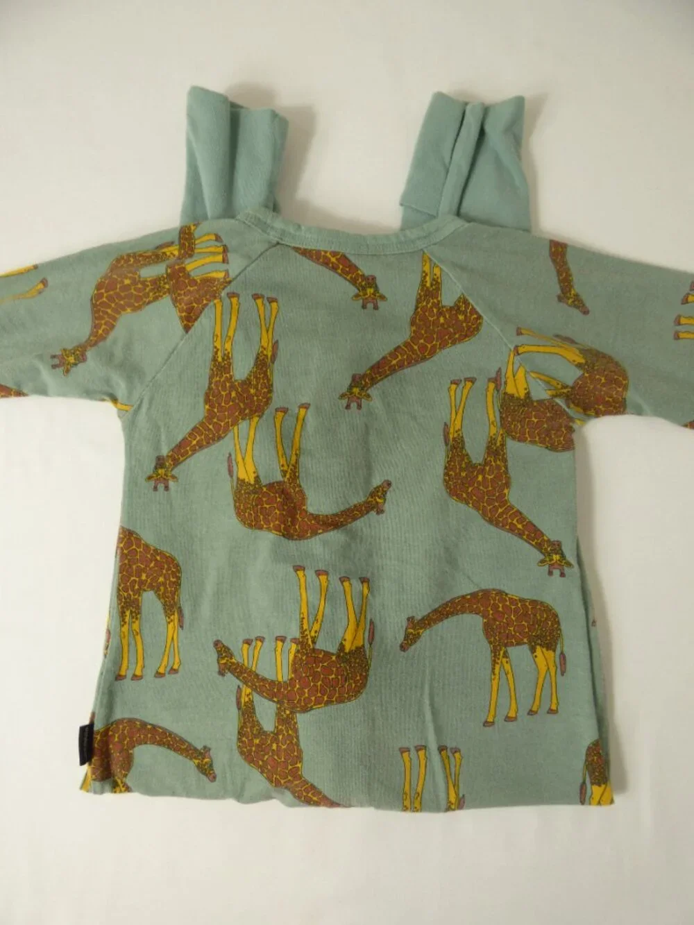 BONDS Giraffe Wondersuit & Little Bipsy Cotton Romper Set, Size 18-24 Months